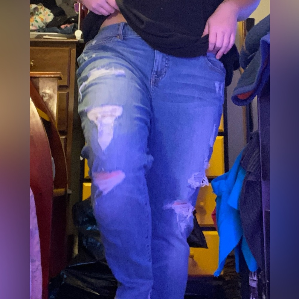 Torrid #feelthefit boyfriend jeans